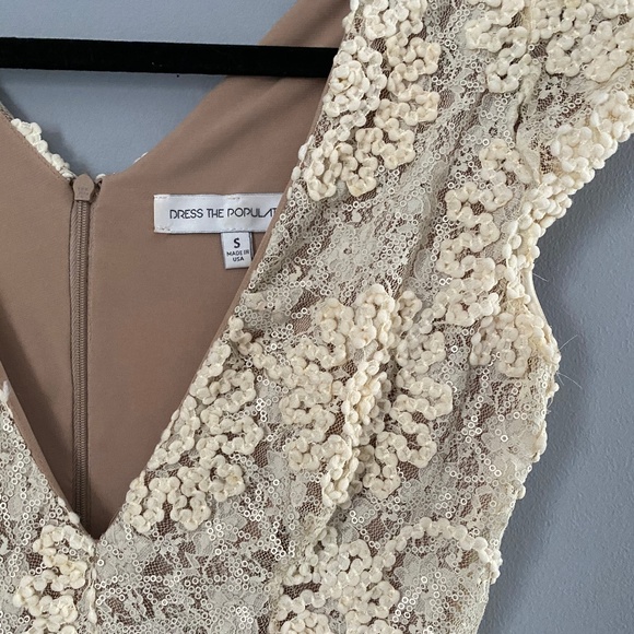 Dress The Population Zoe Mini Dress - Picture 3 of 6